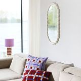 Mirrors - Mirror zigzag off white/mist/blush/burgandy - &KLEVERING