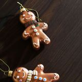 Other Christmas decorations - Ornament gingerbread green/pink - &KLEVERING