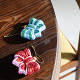 Other Christmas decorations - Ornament ribbon red/blue - &KLEVERING