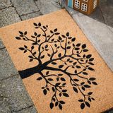 Tapis design - Paillasson carreaux/cachemire/motif filigrane. - IB LAURSEN
