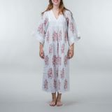 Apparel - Pomegranate Floral Maxi - NEST FACTORY