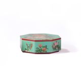 Design objects - Flowers and Birds Patterned Hwagak Octagonal Box (Low) - KOREA HERITAGE AGENCY(KHA)