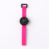 Mode enfantine - Montre Enfants Rose vif (bracelet)/Noir (boîtier) 32mm / YOT WATCH - ABINGPLUS