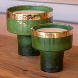 Objets de décoration - Coupe Green Gold - CÔTÉ BOUGIE MARRAKECH