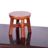 Design objects - Handmade mini round beech wood chair. - THE ZHAI｜CHINESE CRAFTS CREATION