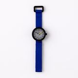 Mode enfantine - Montre Enfants Bleu français (bracelet)/Noir-Gris (boîtier) 32mm - ABINGPLUS