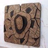 Other wall decoration - wall sculpture\" Au Bonheur des Fleurs 2\ - THIERRY LAUDREN