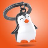 Bags and totes - Penguin Key Chain - METALMORPHOSE