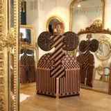 Unique pieces - Screen sculpture\” Clover lady\”. - THIERRY LAUDREN