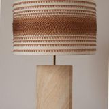 Blinds - LINEN & CORK LAMPSHADE - ATELIER TEXTILE AGNÈS CALAS