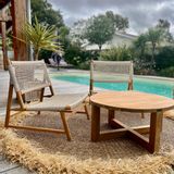Contemporary carpets - Seagrass and Raffia Rug (Bali) - TSRP-150 - BALINAISA