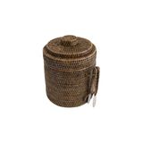 Christmas table settings - Ishela Rattan Ice Bucket - ISHELA