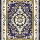 Tapis classiques - Tapis bleu rectangulaire - SARELLI INTERIORS TEXTILES