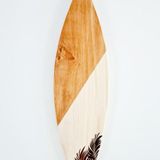 Other wall decoration - Decorative solid wood surfboard\" Exotic\ " - LE COMPTOIR DE MALOW