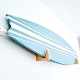 Other wall decoration - Decorative solid wood surfboard\" Sainte Barbe” - LE COMPTOIR DE MALOW