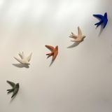 Objets de décoration - VOLAGE, hirondelle céramique - MONOCHROMIC CERAMIC
