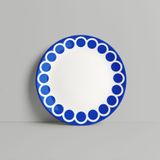 Everyday plates - Blue Dots Plate - ISUWA