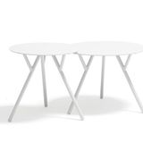 Tables de jardin - Table d'appoint DJ (diamètre 50 cm) - COUTURE JARDIN