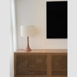 Desk lamps - "TULIPA" TABLE LAMP IN SOLID WOOD - ALESSANDRA DELGADO DESIGN