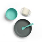 Repas pour enfant - Coffret Repas Bébé en Silicone Premium - Lagoon - EKOBO