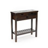 Console table - Timeless Pieces Three Drawer Console Tables - FORADA HOME & STYLE