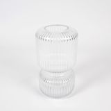 Vases - Vase en verre transparent - LE COMPTOIR.COM