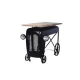 Design objects - Recycled Metal Tractor Console Table - GRAND DÉCOR
