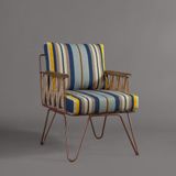 Objets de décoration - Fauteuil Poltrona Monte Semillas bleu - NA'LAGO