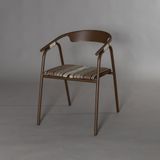 Objets de décoration - Chaise Boa couleur marron - NA'LAGO