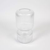 Decorative objects - Clear glass vase D13.5cm H26cm - LE COMPTOIR.COM