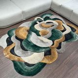 Tapis sur-mesure - Collecte de cellules par Loominology Rugs - LOOMINOLOGY RUGS