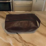 Petite maroquinerie - Trousse de toilette en cuir faite main - BERBER LEATHER