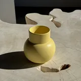 Vases - Petit vase boule jaune clair - OFFICE OBJETS
