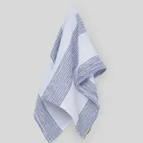 Linge de lit - Double gaze de coton à rayures - LES PENSIONNAIRES