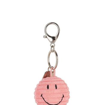 SMILEY Keychain – 4.5 cm of happiness to take everywhere - Pink - STEMPELS ET CO