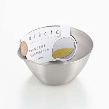 Stainless steel butter dish, resin holder - eATOCO/YOSHIKAWA