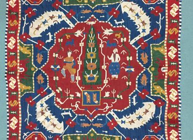 Couettes et oreillers  - Handmade silk Caucasian Embroidery , - D HOME