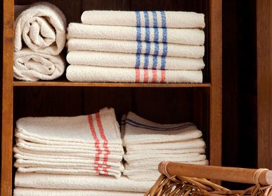 Other bath linens - “Oberlausitzer Leinen”, Liné - Terry towels from the Oberlausitz region in Germany - HOFFMANN LEINENWEBEREI SEIT 1905