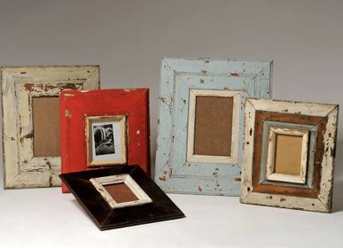 Other wall decoration - Reclaimed Wooden frames - original patina  - TRIBUS & ROYAUMES PIECES UNIQUES