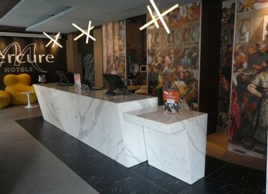 Wall panels - Stones, Marbles, Natural Granites on Ultralight Structural Panels  - STONE EVOLUTION