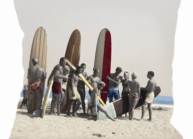 Coussins - Coussin Surf Friends 40*40 - COAST AND VALLEY, UNE MARQUE DE LA SARL MYDITEX COMPANY