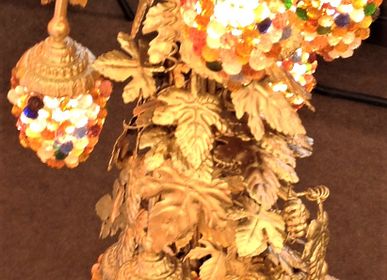 Verre d'art - Lampadaires. - TIEF