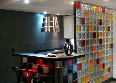 Wall panels - Mendini glassblocks - SEVES GLASSBLOCKS