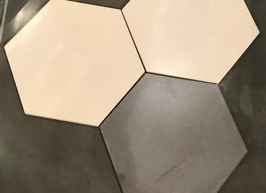 Carreaux de ciment - Carreaux Sermideco de forme hexagonale - ROUVIERE COLLECTION