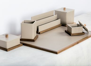 Objets design - ENSEMBLES DE BUREAU EN CUIR ET ACCESSOIRES - RABITTI1969 BY GIOBAGNARA