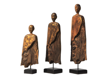 Sculptures, statuettes et miniatures - ENSEMBLE DE 3 PERSONNAGES - MIRAL DECO