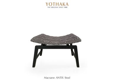Design objects - Macrame ANTIX Stool - YOTHAKA