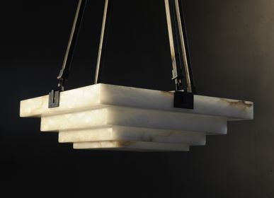 Hanging lights - lampadario a scalini 60 cm - ROMANO BIANCHI SRL
