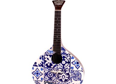 Unique pieces - Azulejo IV Guitar Decorative Piece - MALABAR