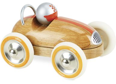 Jeux enfants - Roadster vintage bois naturel - VILAC - PETITCOLLIN